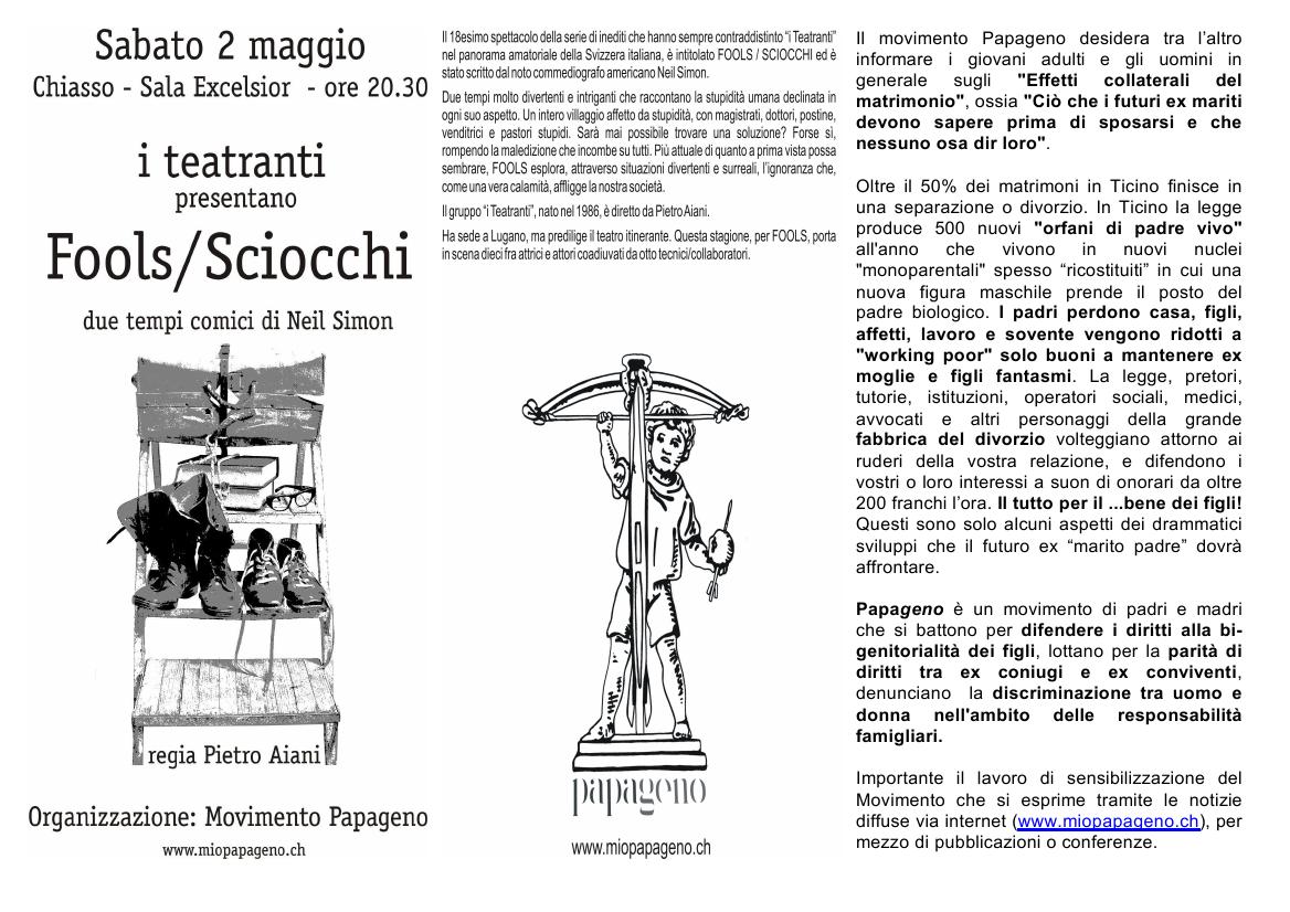 Volantino spettatori