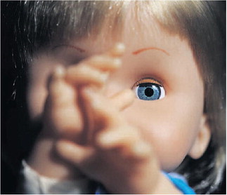 bambola viso mattino